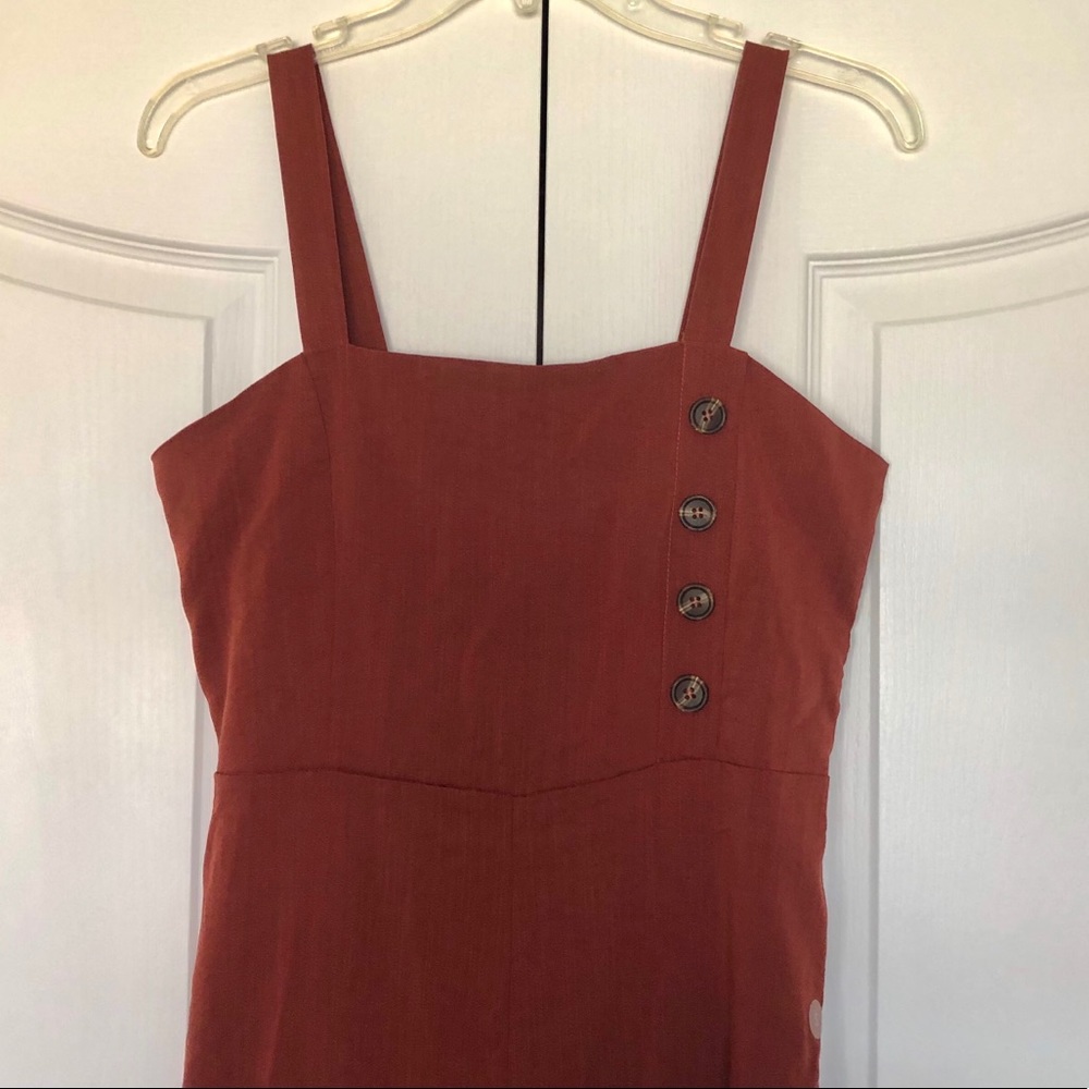 SALE!!!! Rust Colored Romper/Jumpsuit